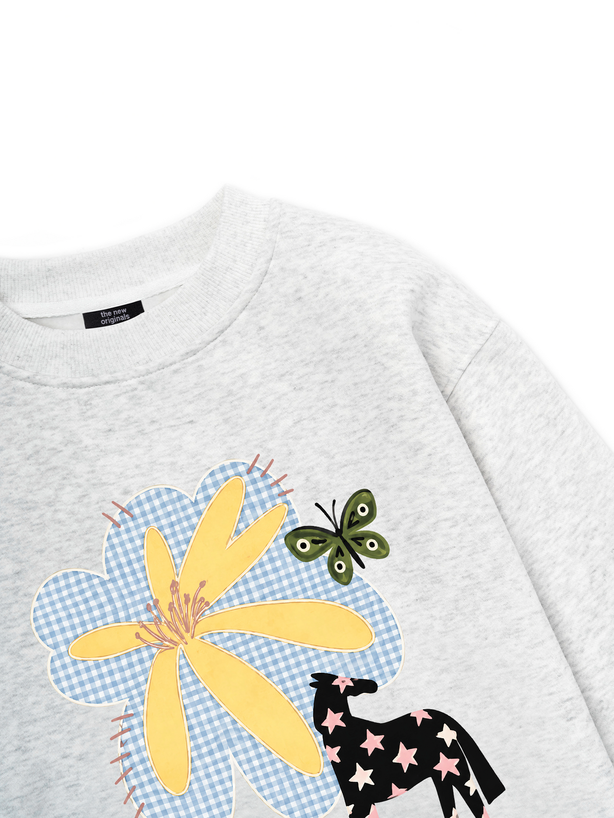 Flower With Horse Sweater