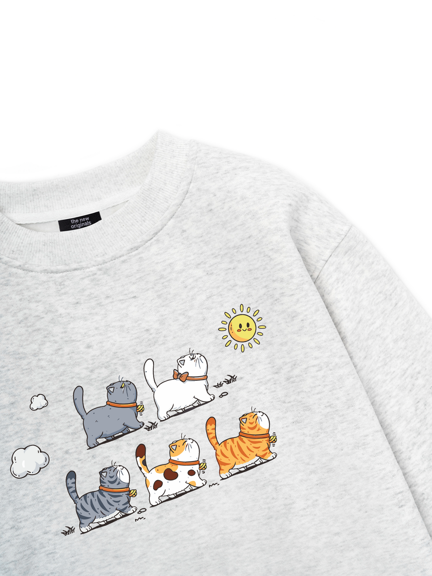Cute Cat Go Outside Sweater