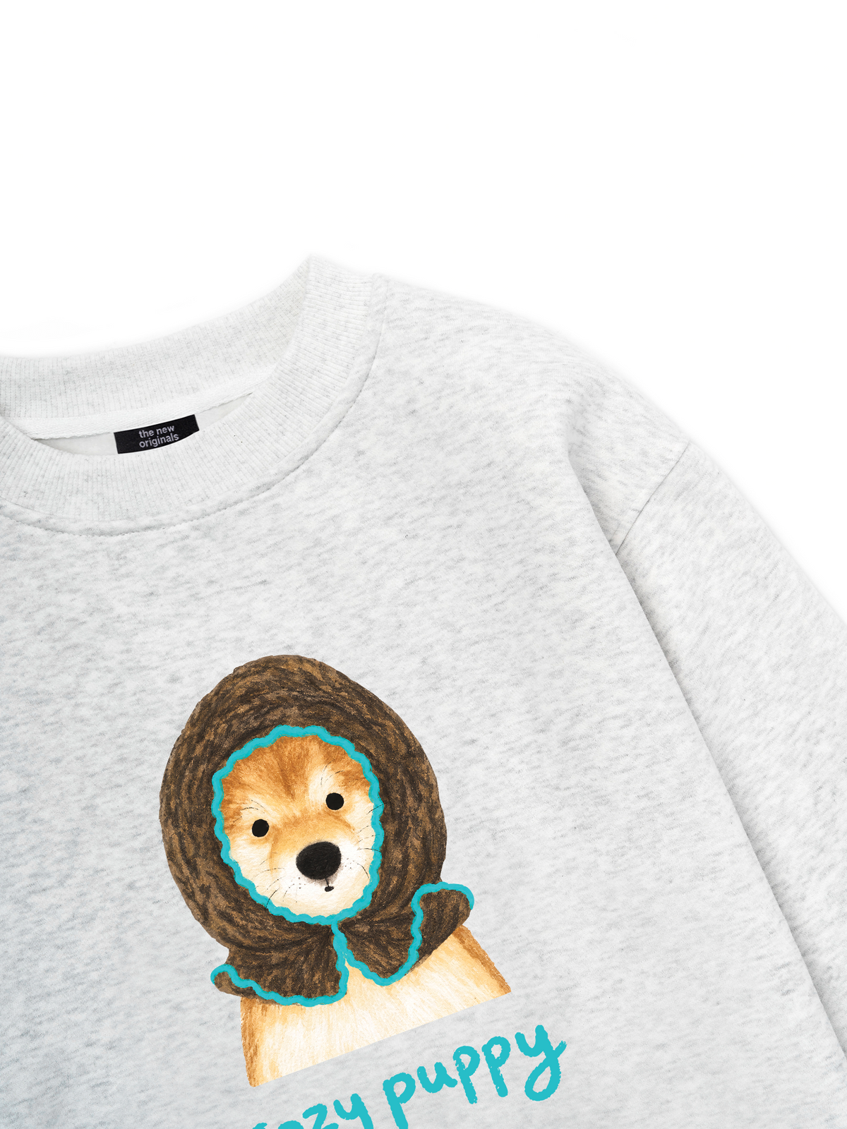 Blue Tiffany Cozy Puppy Sweater