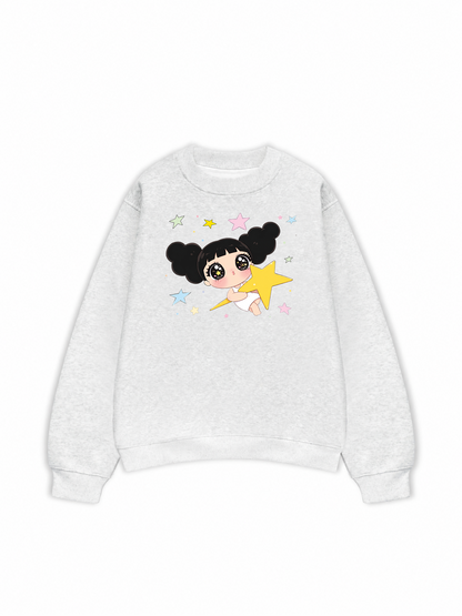 Dolly Girl Bling Star Sweater