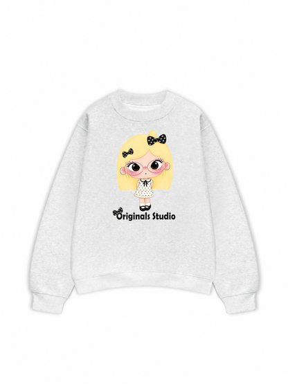 Cute Dotty Girl Sweater