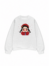 Dolly Girl Cute Strawberry Girl Sweater