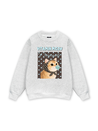 Vitamin Meow Blue Tiffany Sweater