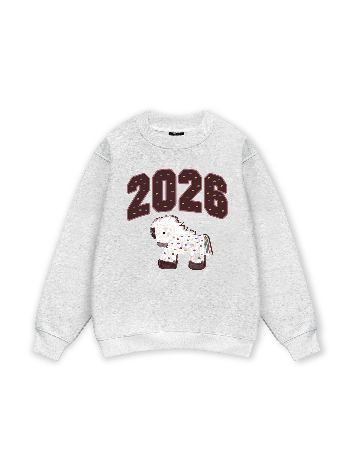 Cute Horse Brown Sweater