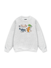 Funny Cat Fishing  Sweater