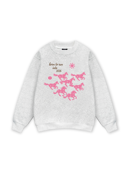 Born To Run Into 2026 Sweater