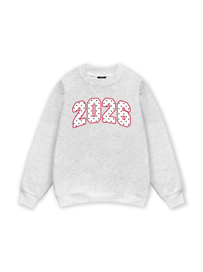 Cute 2026 Pink Dots Sweater