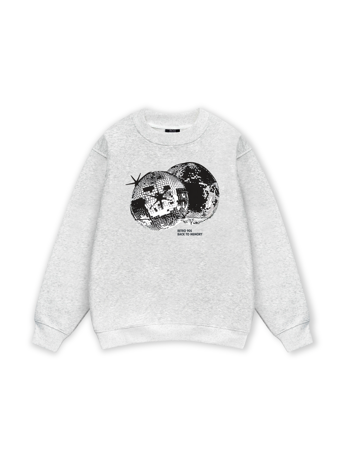 Retro 90s Disco Ball  Sweater
