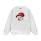 Puppy With Red Hat Sweater