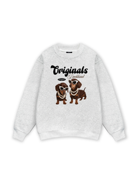 Dachhund Originals Blue Tiffany Sweater