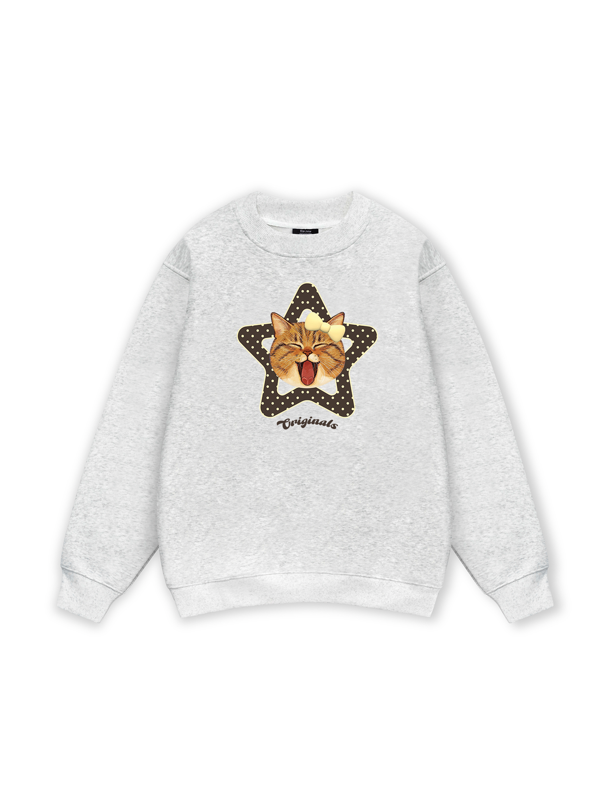 Cutie Girrl Star Meow Sweater