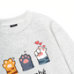 Cute Cat Hand Yeu Be Sweater