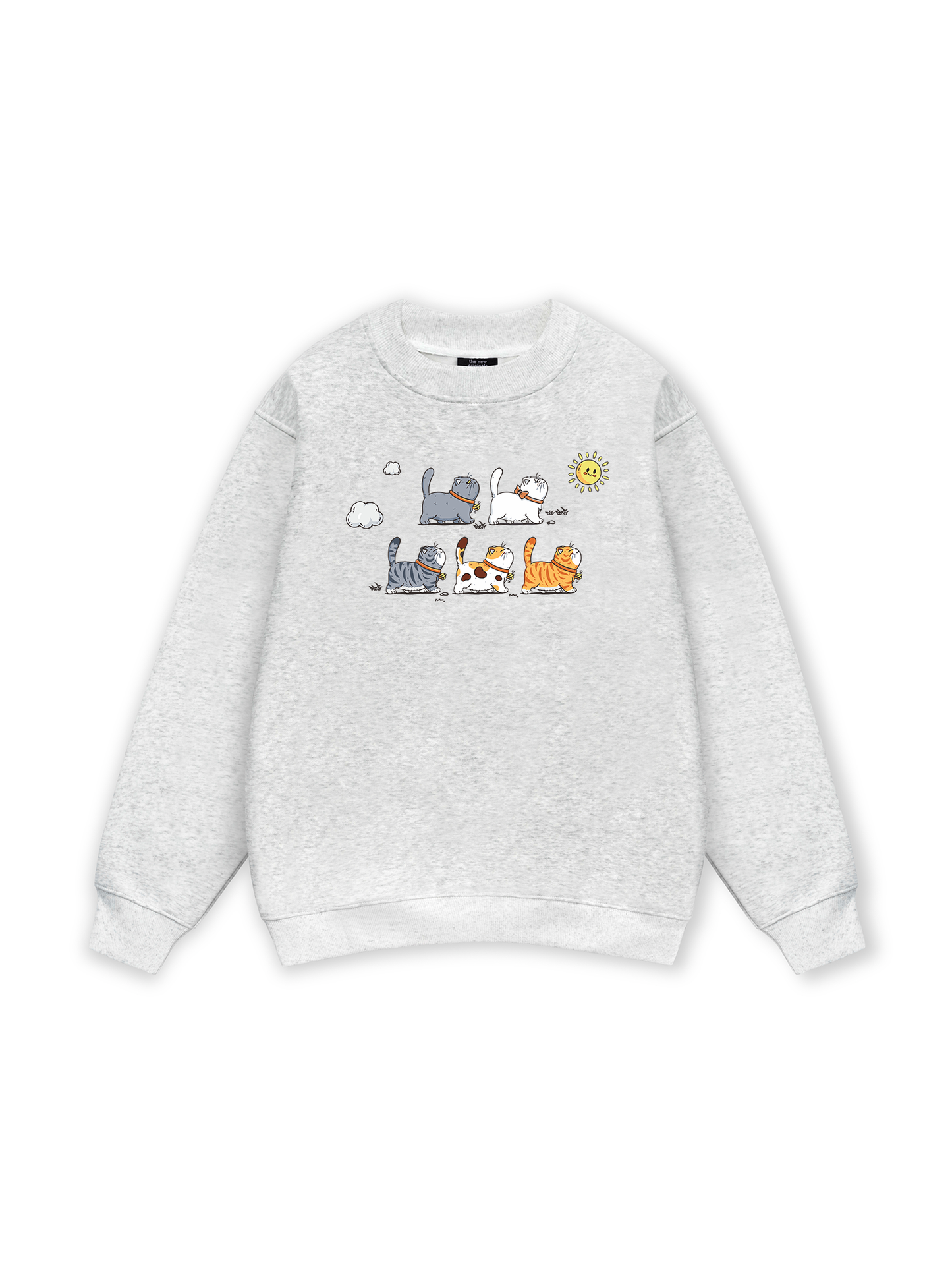 Cute Cat Go Outside Sweater
