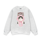 Meowy Cat Pink Polka Sweater