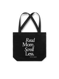 Túi Tote Read More Scroll Less