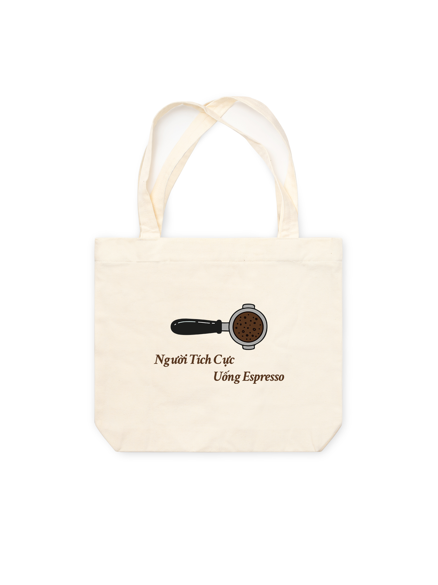 Túi Tote Người Tích Cực Uống Espresso