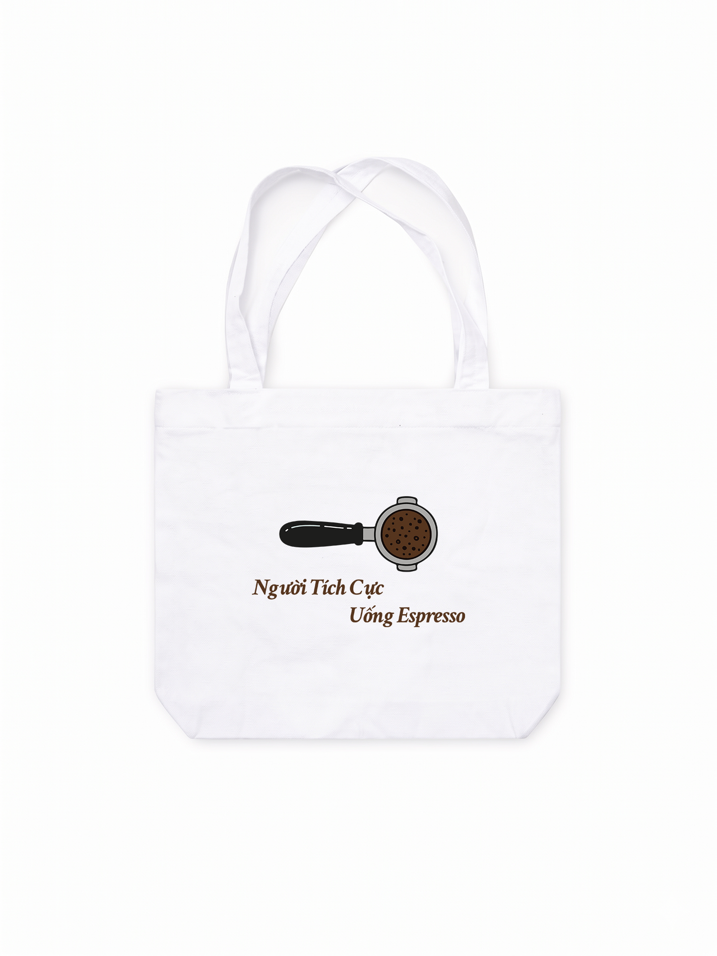 Túi Tote Người Tích Cực Uống Espresso