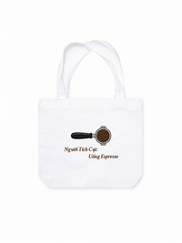Túi Tote Người Tích Cực Uống Espresso