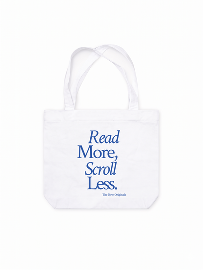 Túi Tote Read More Scroll Less