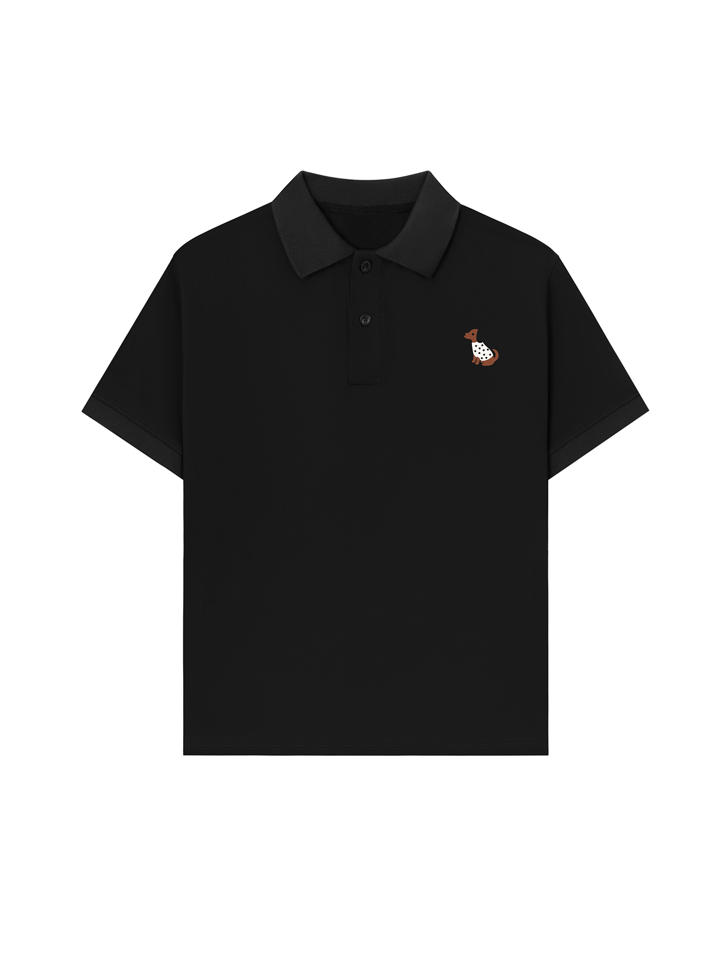 Áo Polo Nữ/ Áo Polo Relaxed Fit Dachshund Polka