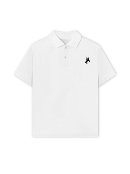 Áo Polo Nữ/ Áo Polo Relaxed Fit Cowboy