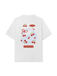 Áo Thun Relaxed Fit Summer Vibes Lucky Strawberry