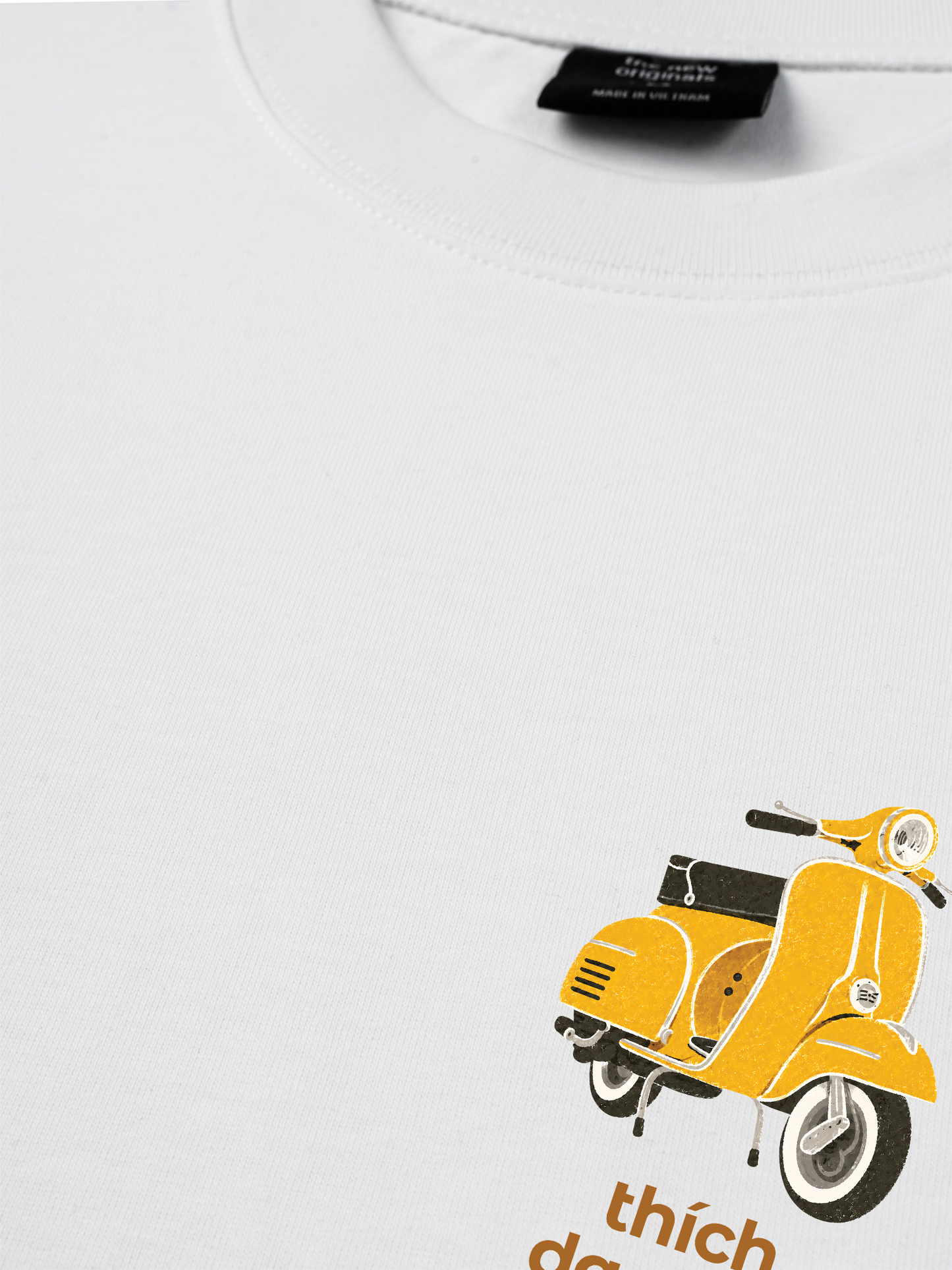 Áo Thun Relaxed Fit Thích Dạo Phố Yellow