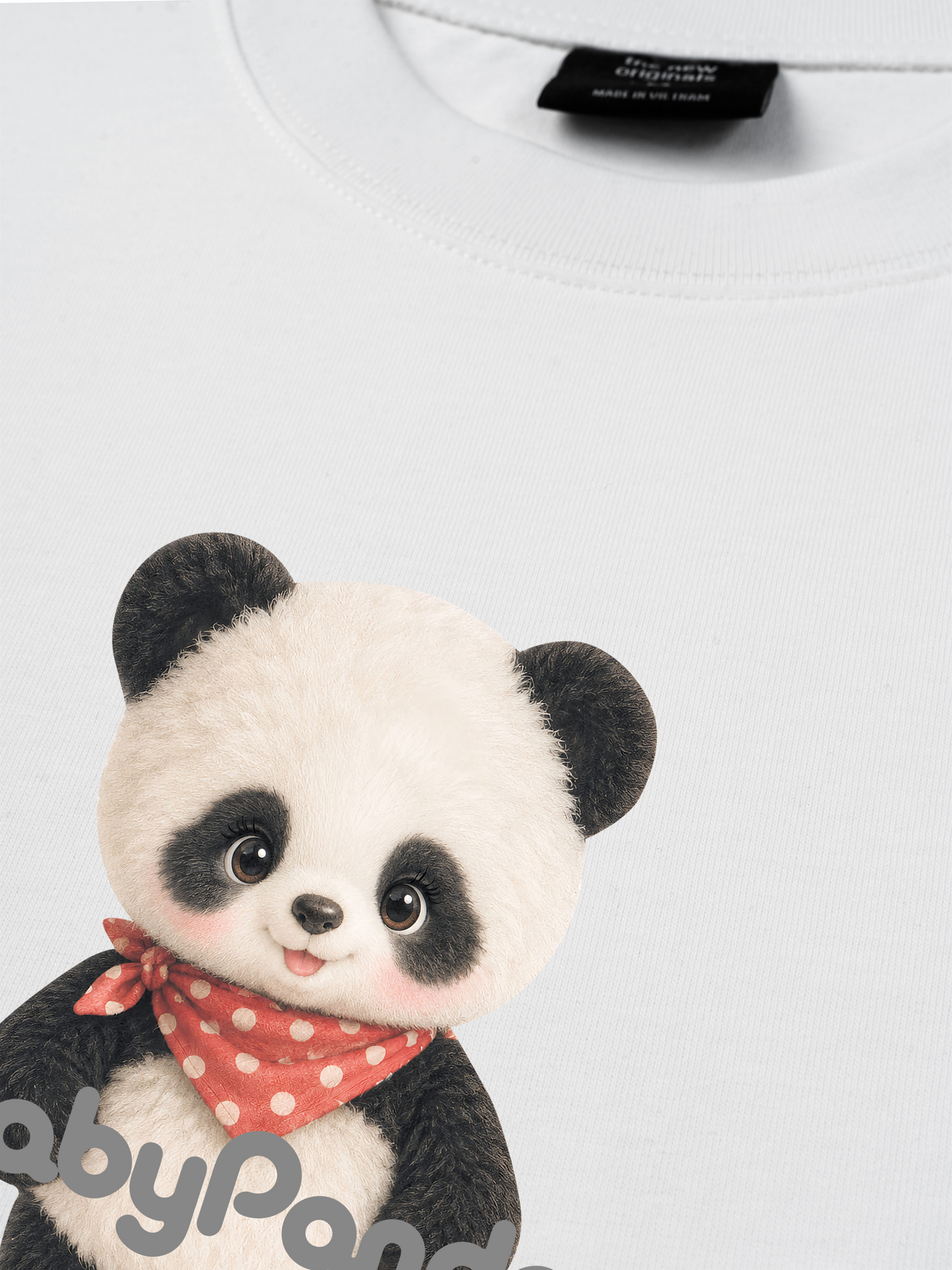Áo Thun Relaxed Fit Baby Panda