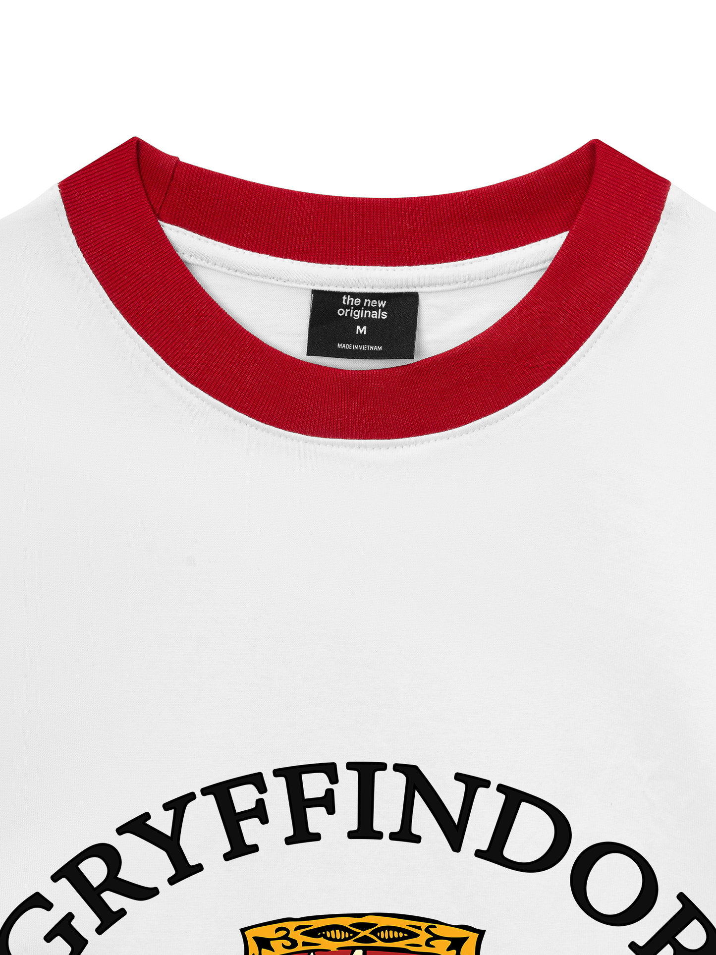 Áo Thun Ringer Relaxed Fit Harry Potter Vintage  Gryffindor
