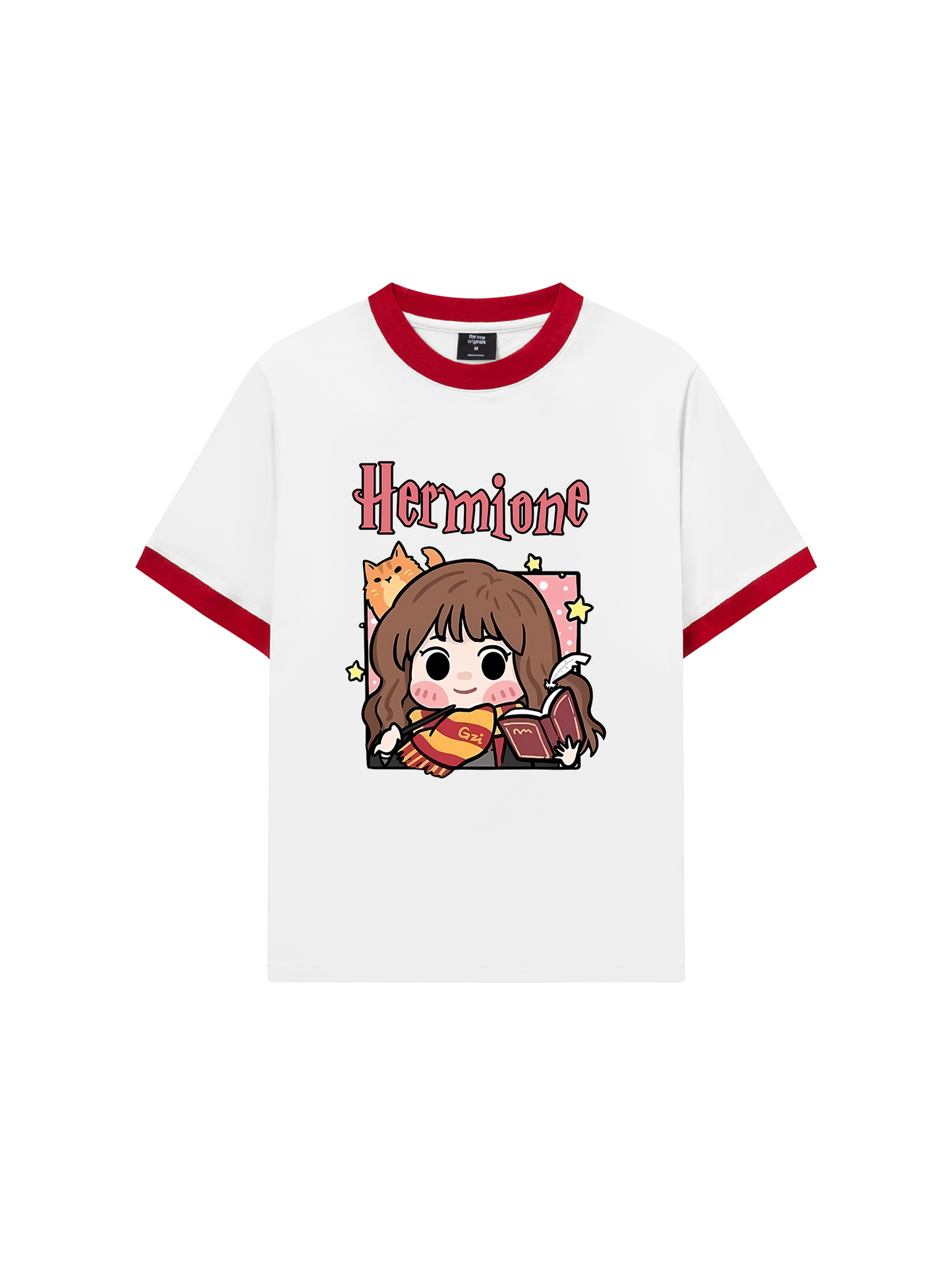 Áo Thun Ringer Relaxed Fit Harry Potter Hermione