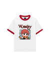 Áo Thun Ringer Relaxed Fit Harrry Potter Weasley Chibi