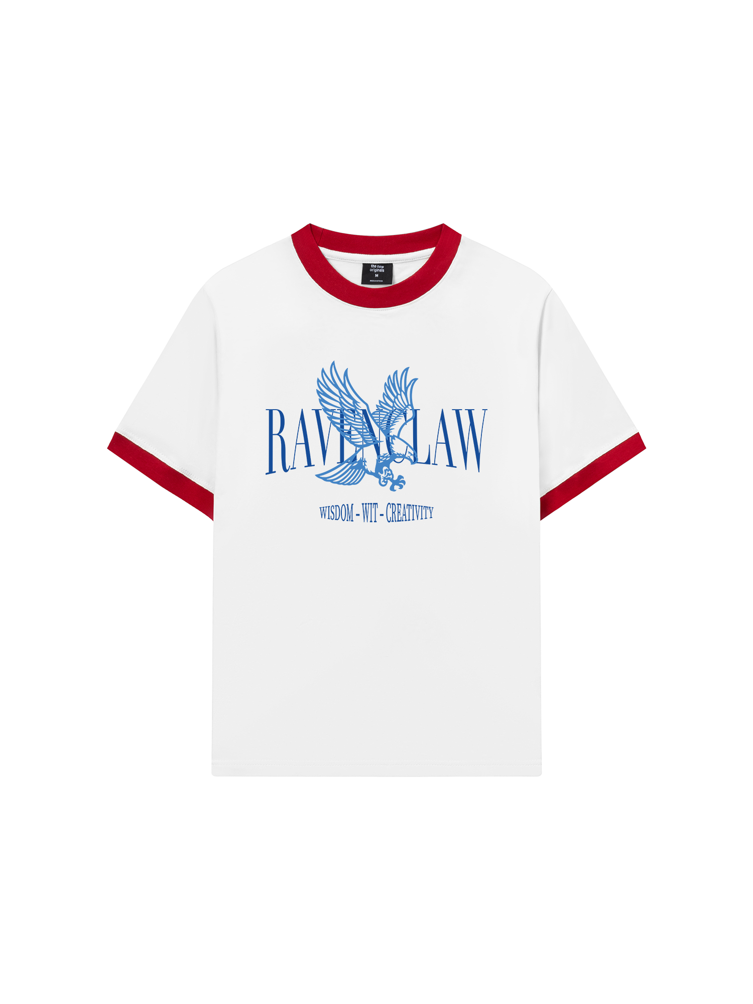 Áo Thun Ringer Relaxed Fit Harry Potter Ravenclaw