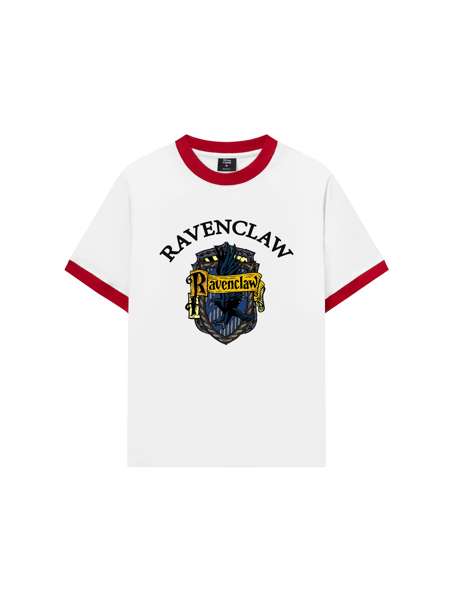 Áo Thun Ringer Relaxed Fit Harry Potter Ravenclaw Vintage