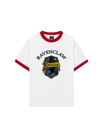 Áo Thun Ringer Relaxed Fit Harry Potter Ravenclaw Vintage