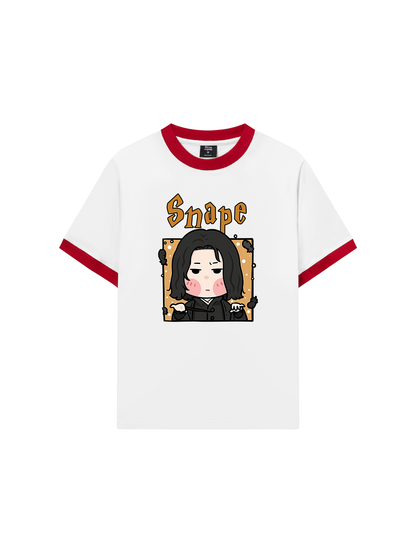 Áo Thun Ringer Relaxed Fit Harry Potter Snape