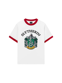 Áo Thun Ringer Relaxed Fit Harry Potter Slytherin Vintage