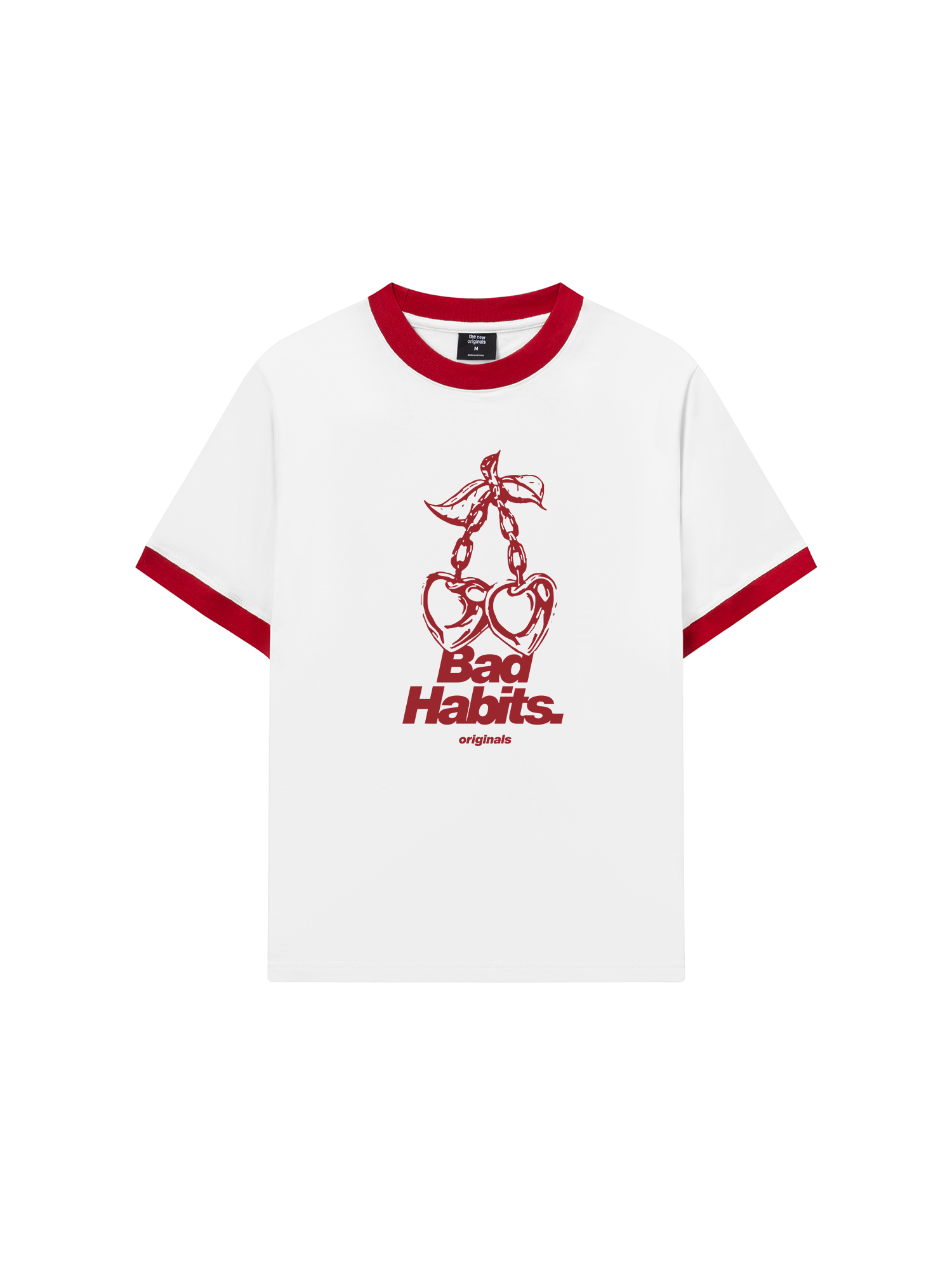 Áo Thun Ringer Relaxed Fit Bad Habits