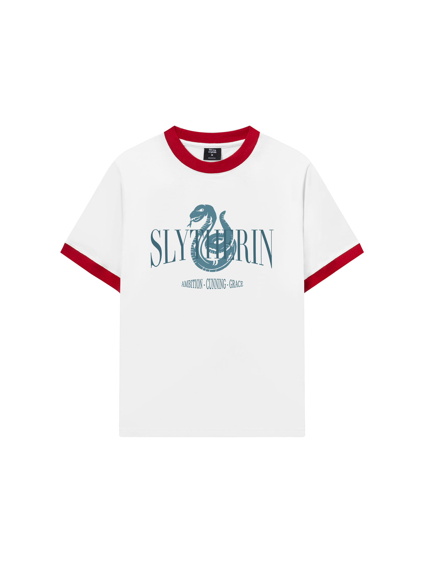 Áo Thun Ringer Relaxed Fit Harry Potter Sytherin