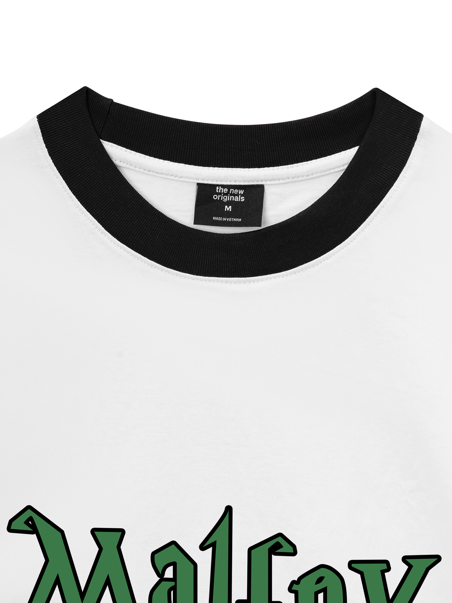 Áo Thun Ringer Relaxed Fit Harry Potter Malfoy Chibi