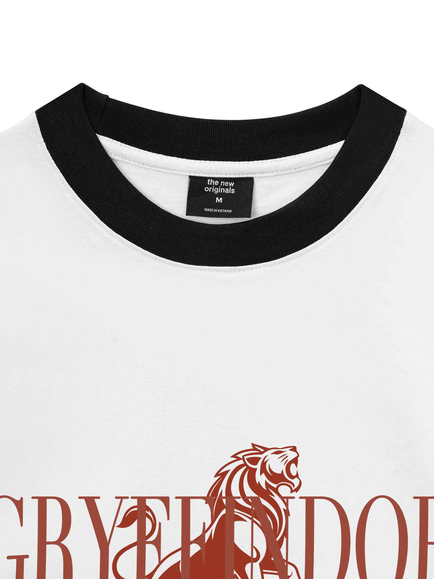 Áo Thun Ringer Relaxed Fit Harry Potter Gryffindor