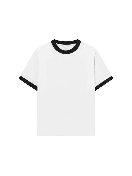 Áo Thun Ringer Relaxed Fit Summer Vibes Tomato