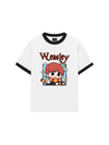 Áo Thun Ringer Relaxed Fit Harrry Potter Weasley Chibi