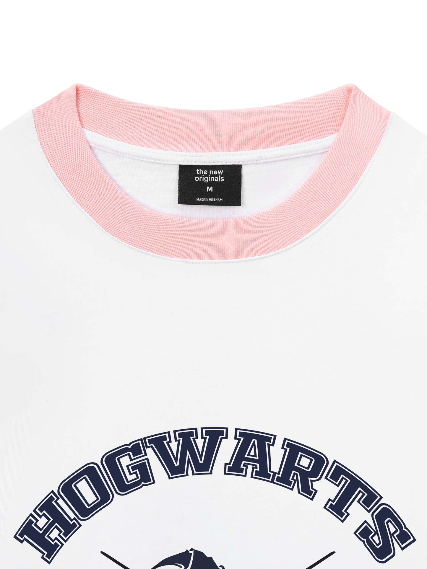 Áo Thun Ringer Relaxed Fit Harry Potter Hogwarts