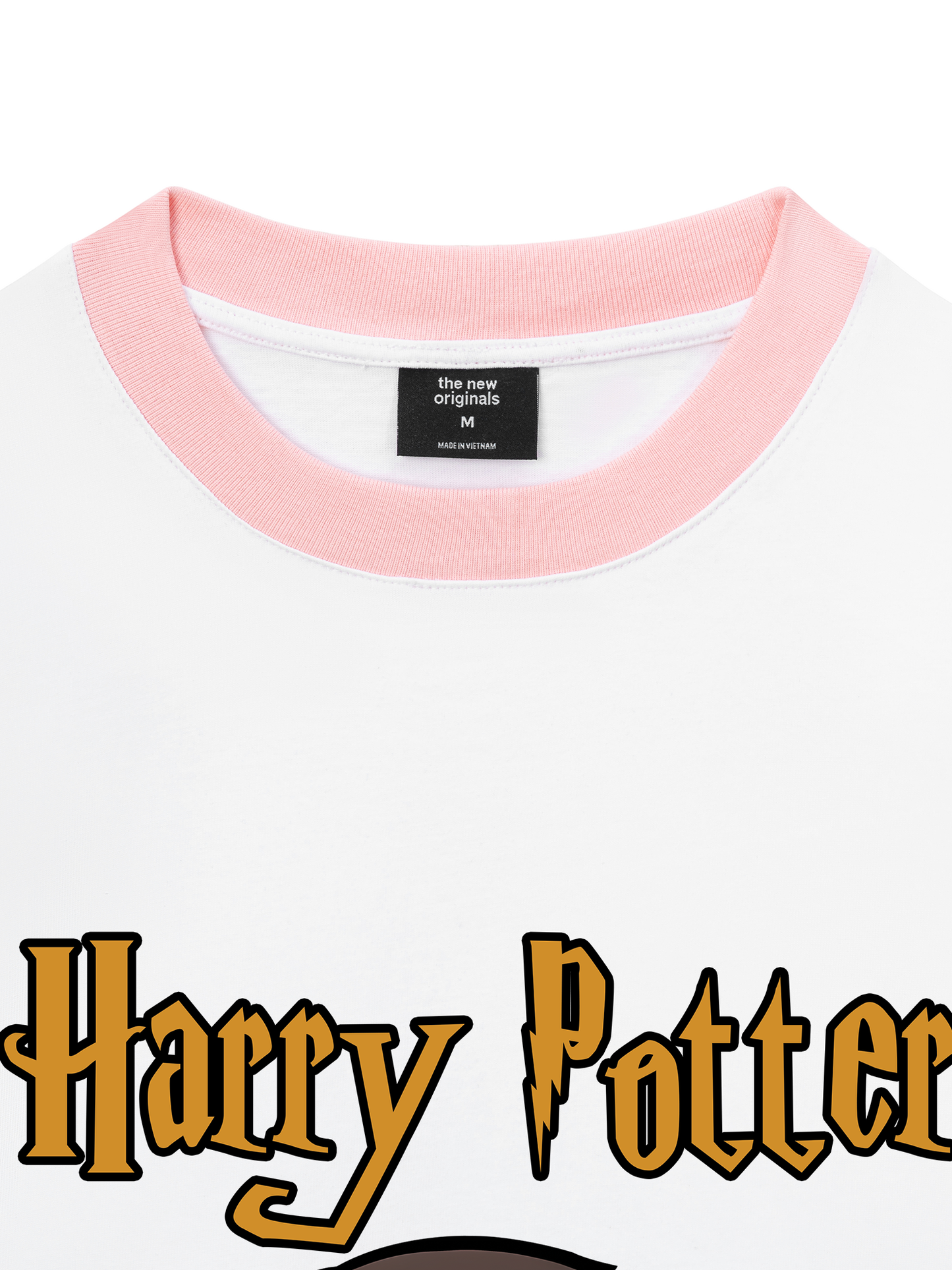 Áo Thun Ringer Relaxed Fit Harry Potter Chibi