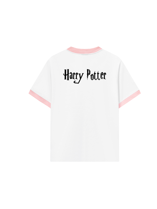 Áo Thun Ringer Relaxed Fit Harry Potter Vintage  Gryffindor