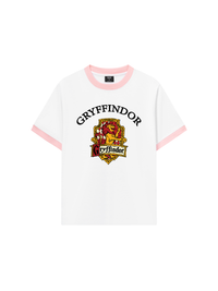 Áo Thun Ringer Relaxed Fit Harry Potter Vintage  Gryffindor