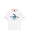 Áo Thun Ringer Relaxed Fit Harry Potter Sytherin