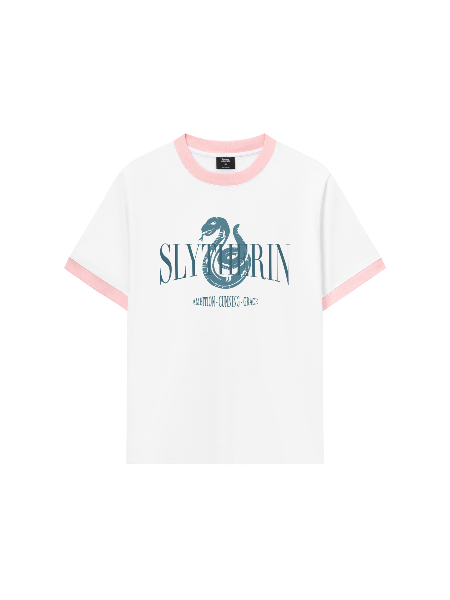 Áo Thun Ringer Relaxed Fit Harry Potter Sytherin