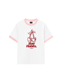 Áo Thun Ringer Relaxed Fit Bad Habits