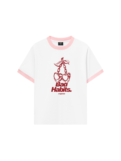 Áo Thun Ringer Relaxed Fit Bad Habits